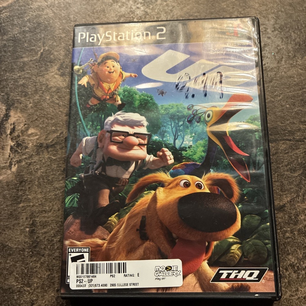 Disney Up PS2 PlayStation 2 - Complete CIB Tested